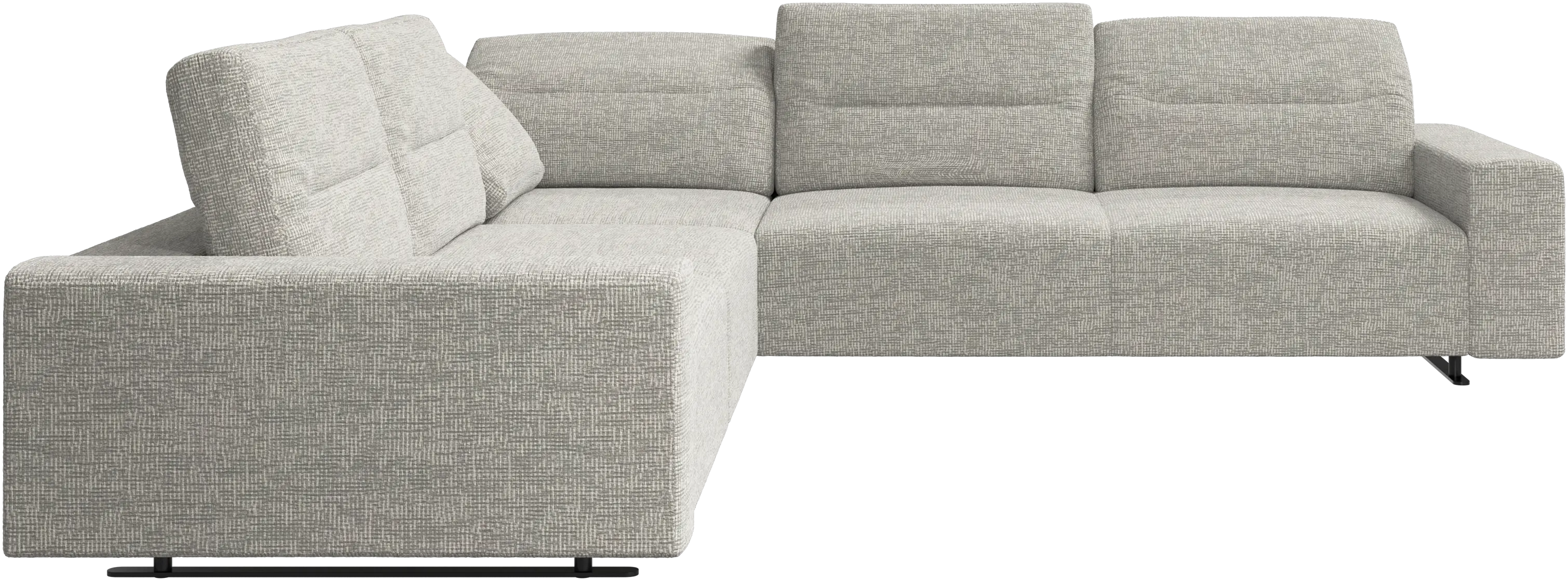 Hampton corner sofa with adjustable back